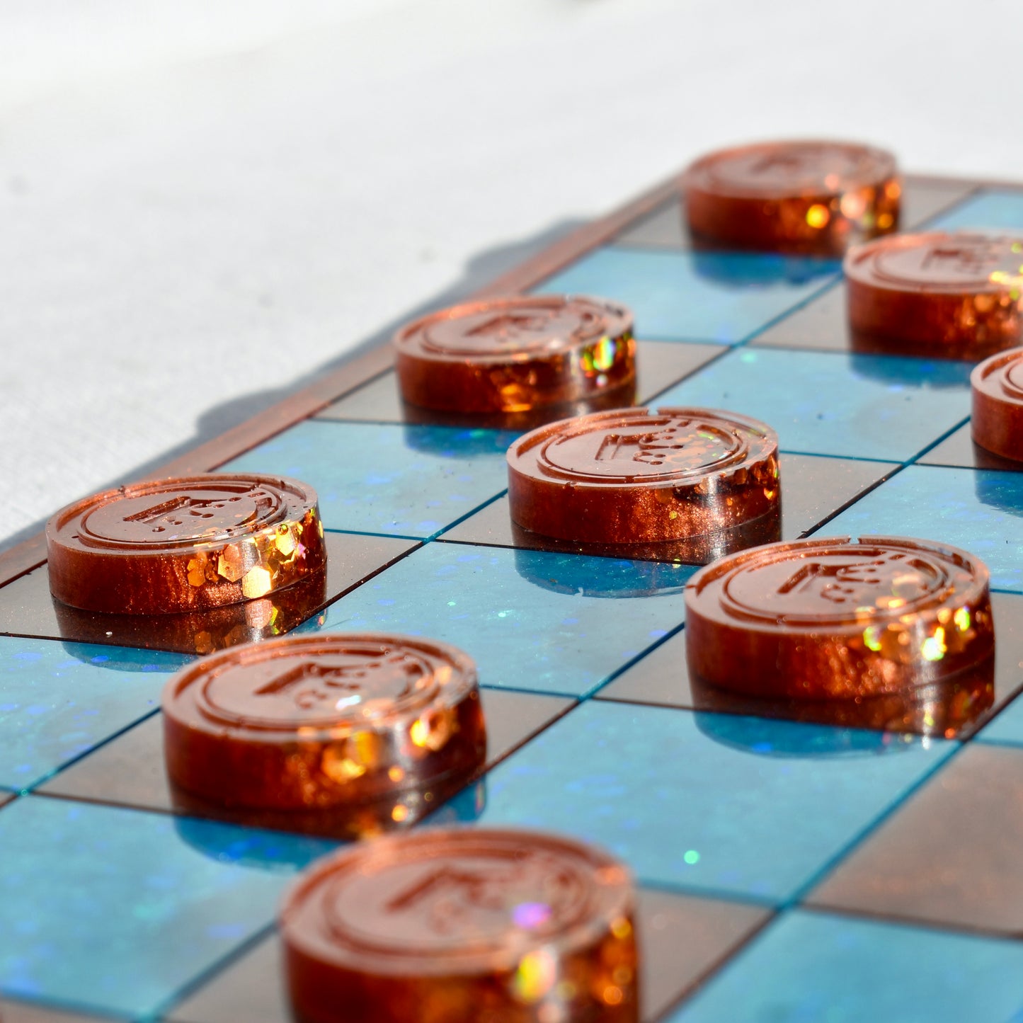 Premium Chess & Checkers Set • Sleek Custom Chess & Checkers Set