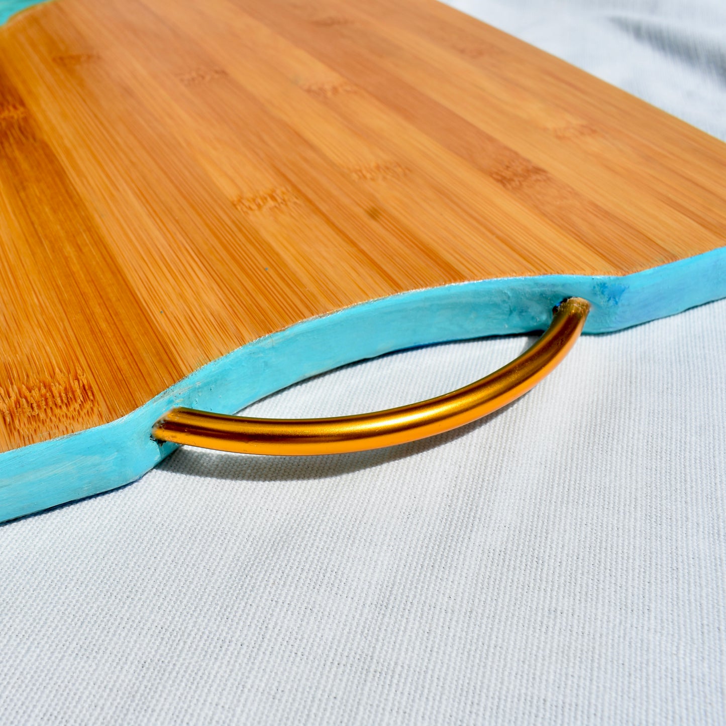 Beach Rules Charcuterie Board • Beach Vibe Charcuterie Board • Bamboo Beach Themed Serving Tray