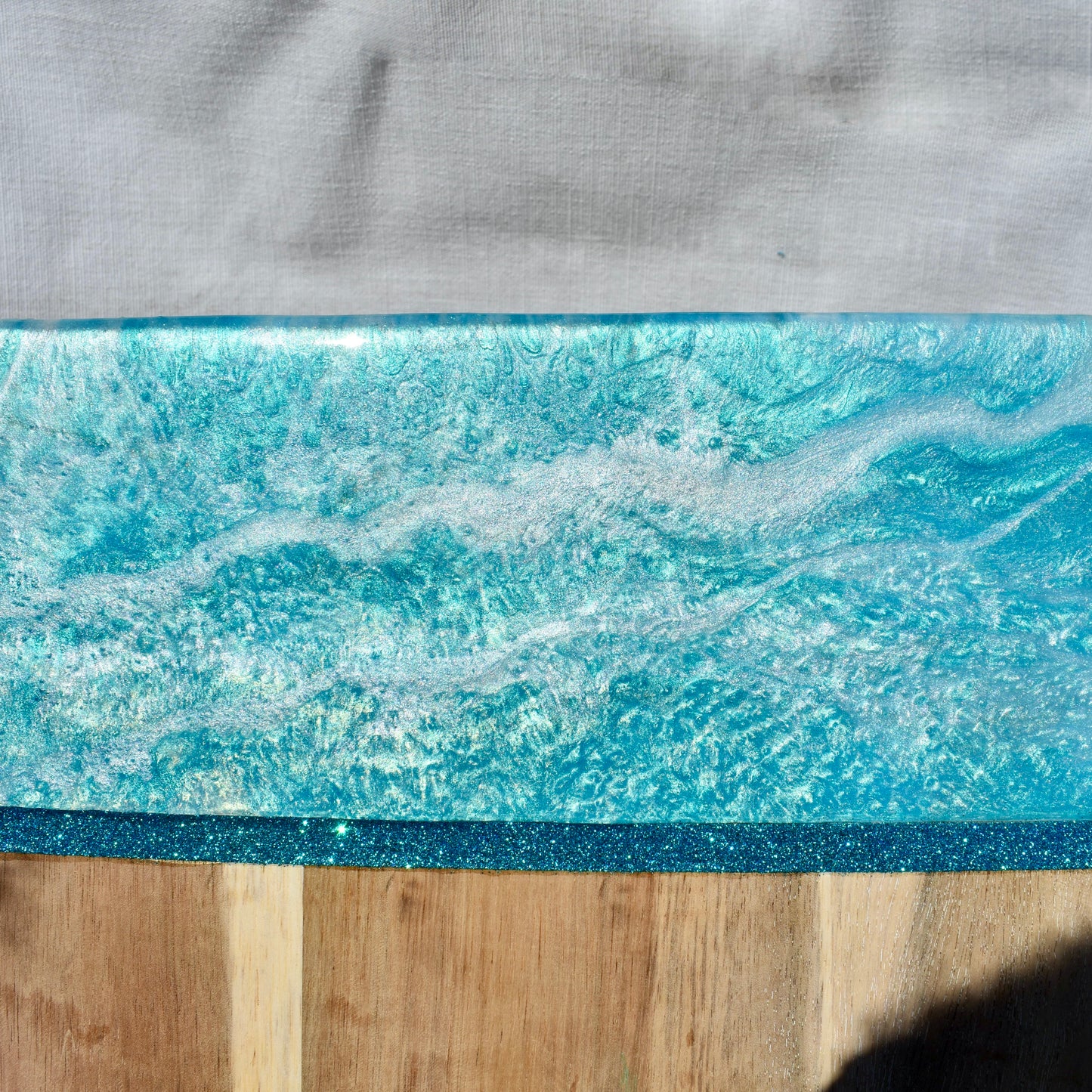 Beach Themed Cheeseboard • Ocean Cheeseboard Gift • Housewarming Gift