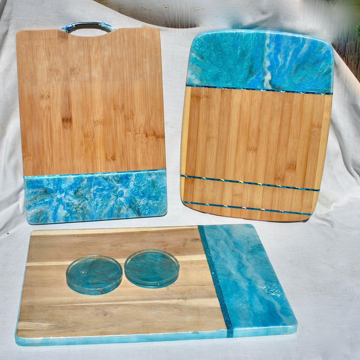 Beach Themed Cheeseboard • Ocean Cheeseboard Gift • Housewarming Gift