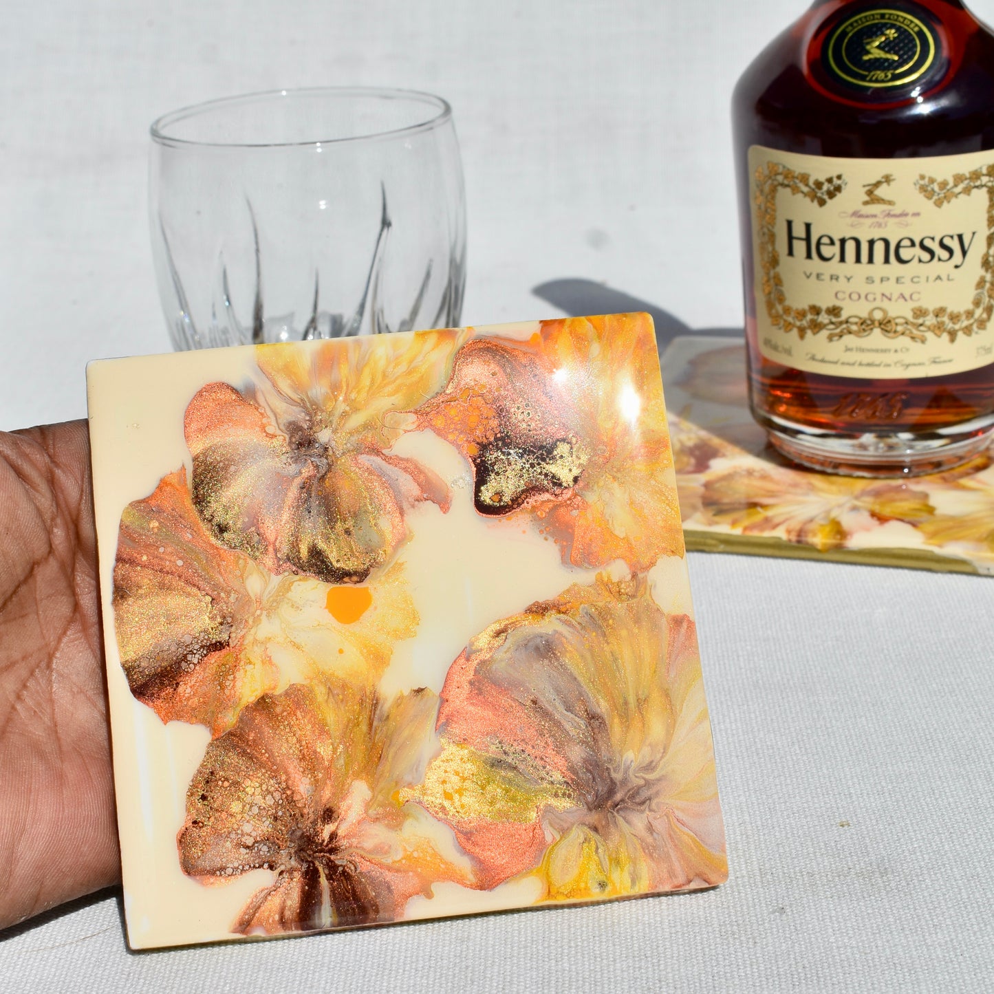 Autumn Themed Coasters • Autumn/Fall Coasters • Thanksgiving Décor