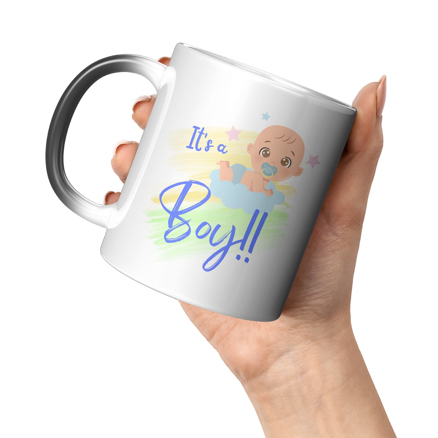 It’s a Boy Coffee Mug • “Magic” Gender Reveal Mug • Gender Reveal Coffee Mug • Pregnancy Announcement Mug • Beautiful Baby Boy Coffee Mug