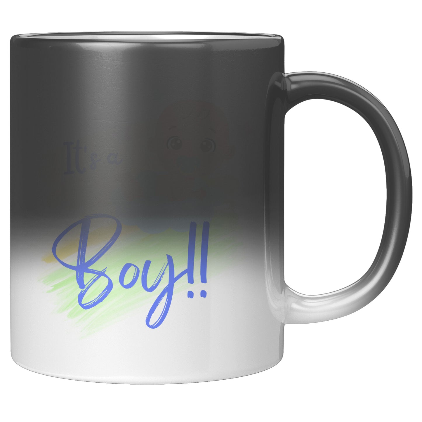 It’s a Boy Coffee Mug • “Magic” Gender Reveal Mug • Gender Reveal Coffee Mug • Pregnancy Announcement Mug • Beautiful Baby Boy Coffee Mug