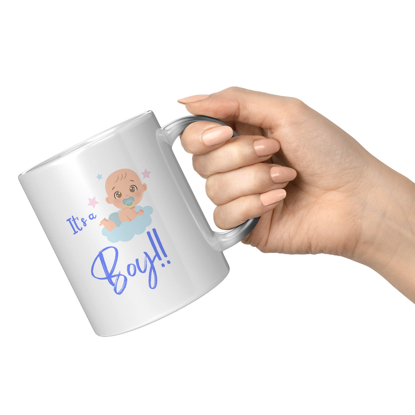 “It’s a Boy” Coffee Mug •  “Magic” Gender Reveal Mug 🍼 Gender Reveal Coffee Mug