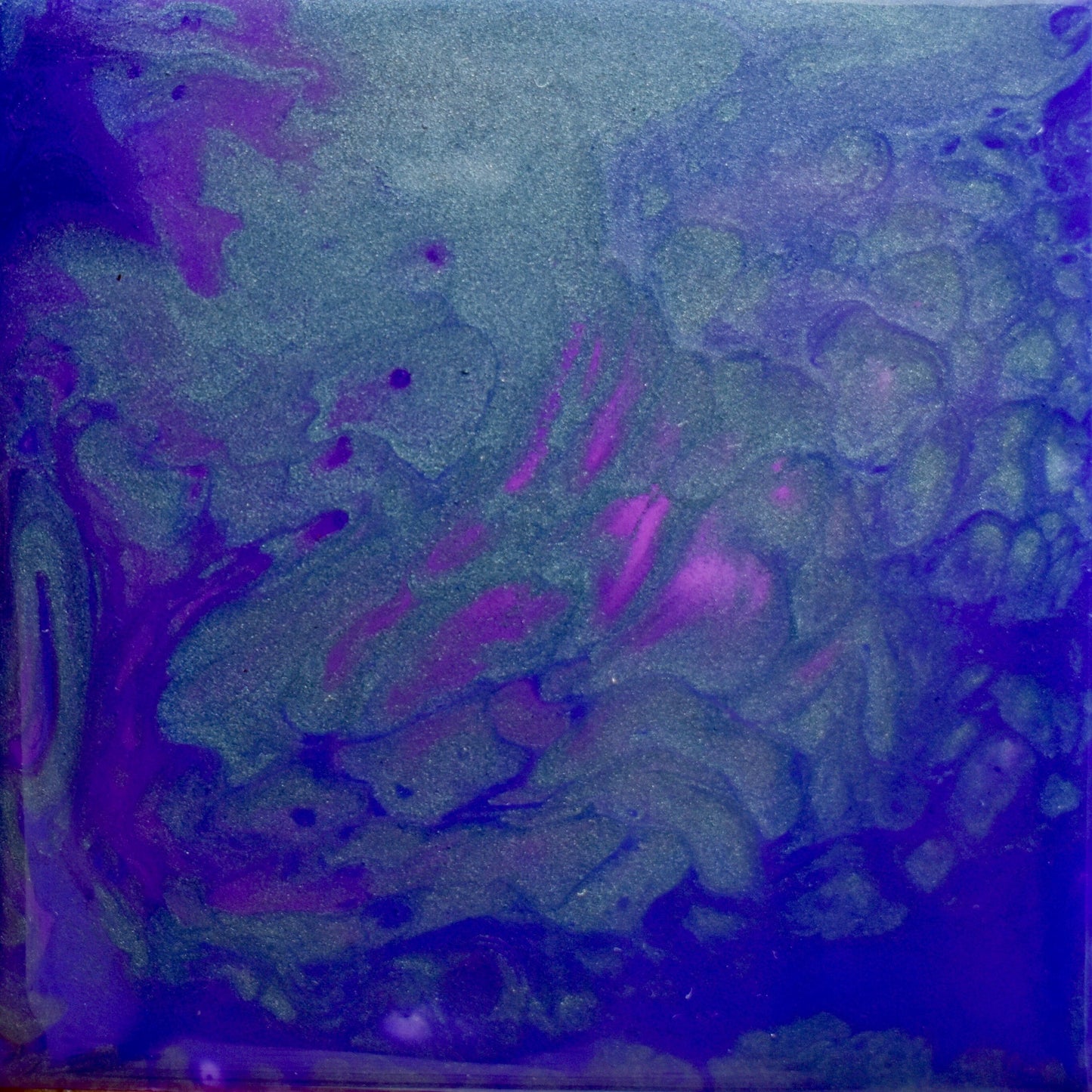 Purple Ceramic Dog Lover Coaster Set (3-piece)