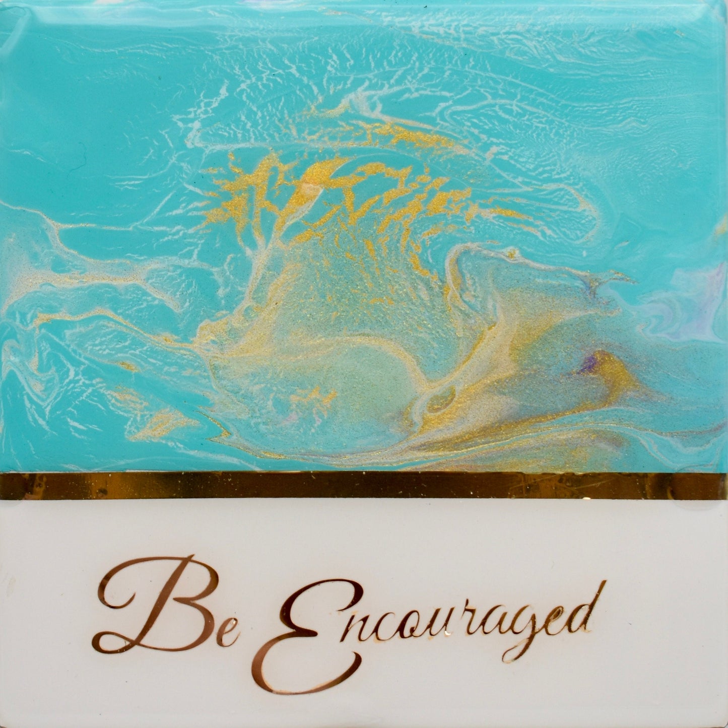 "Be Encouraged" Inspirational Coasters