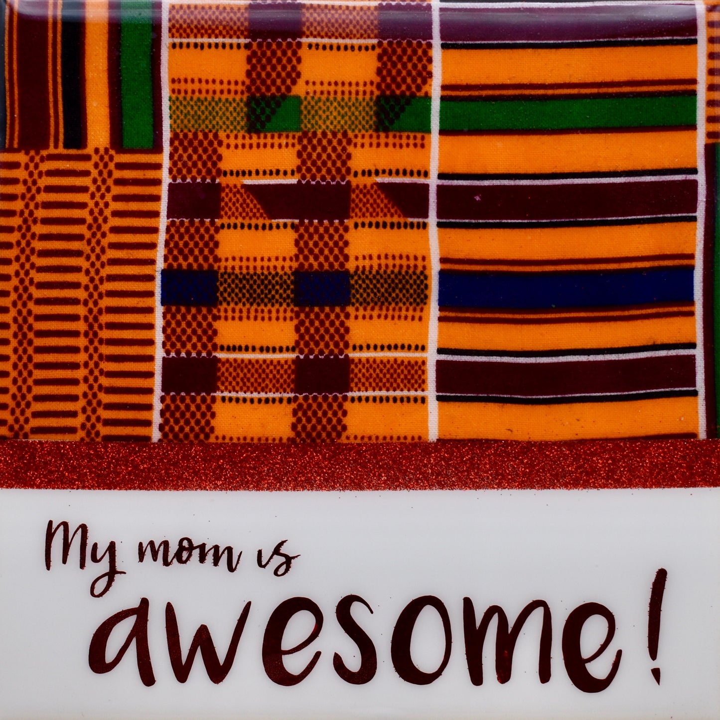 Personalized Coasters – Presents for Mom - Unique Mom Day Gift Idea – Afrocentric Gift - Gift for Wife