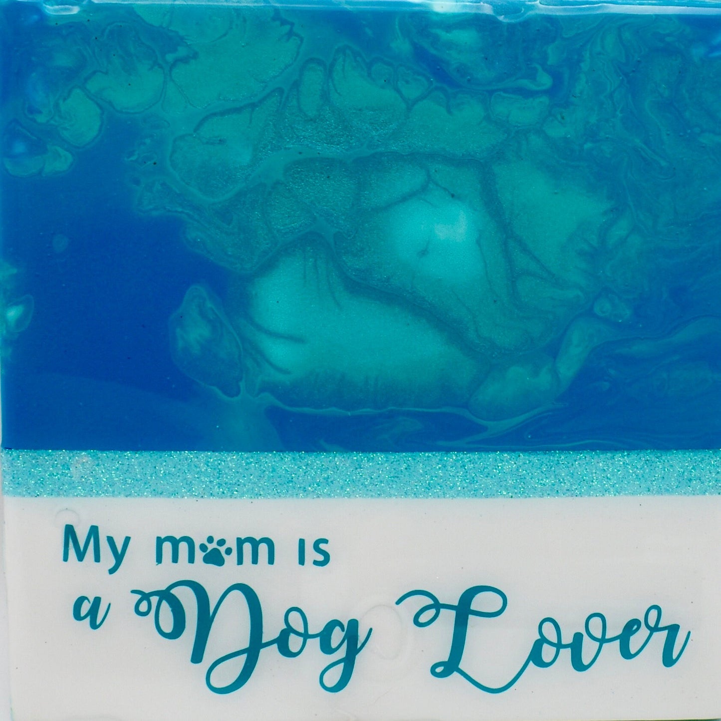 My Mom is a Dog Lover Ceramic Beverage Coaster Set