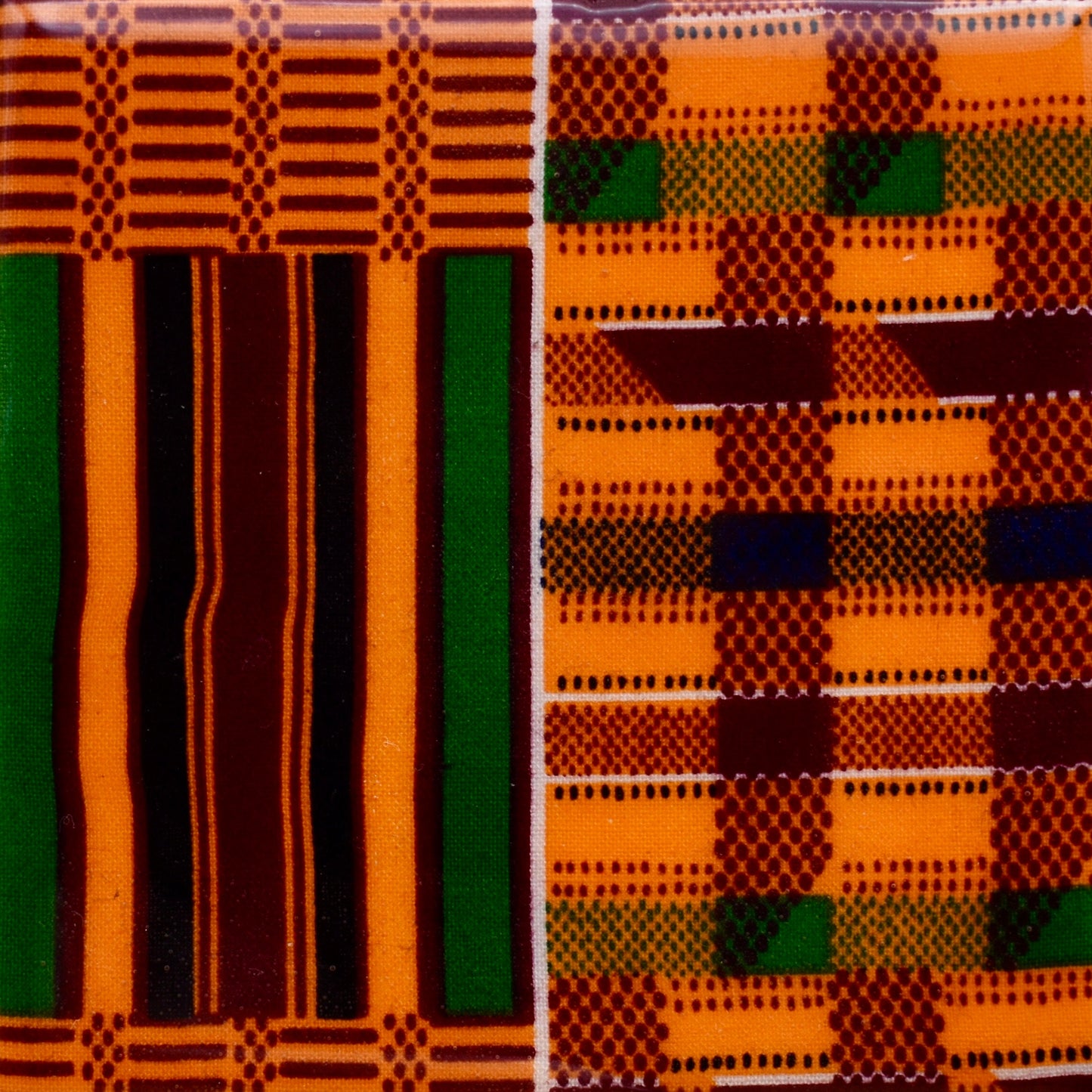 Kente Mom's Gift - Afrocentric Gift - Personalized Coasters - Presents for Mom - Unique Mom Day Gift Idea - Gift for Wife