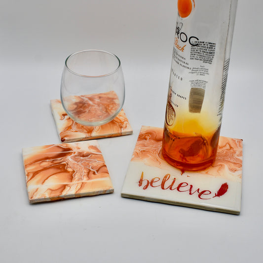 Inspirational Coaster Set - Motivational Coasters