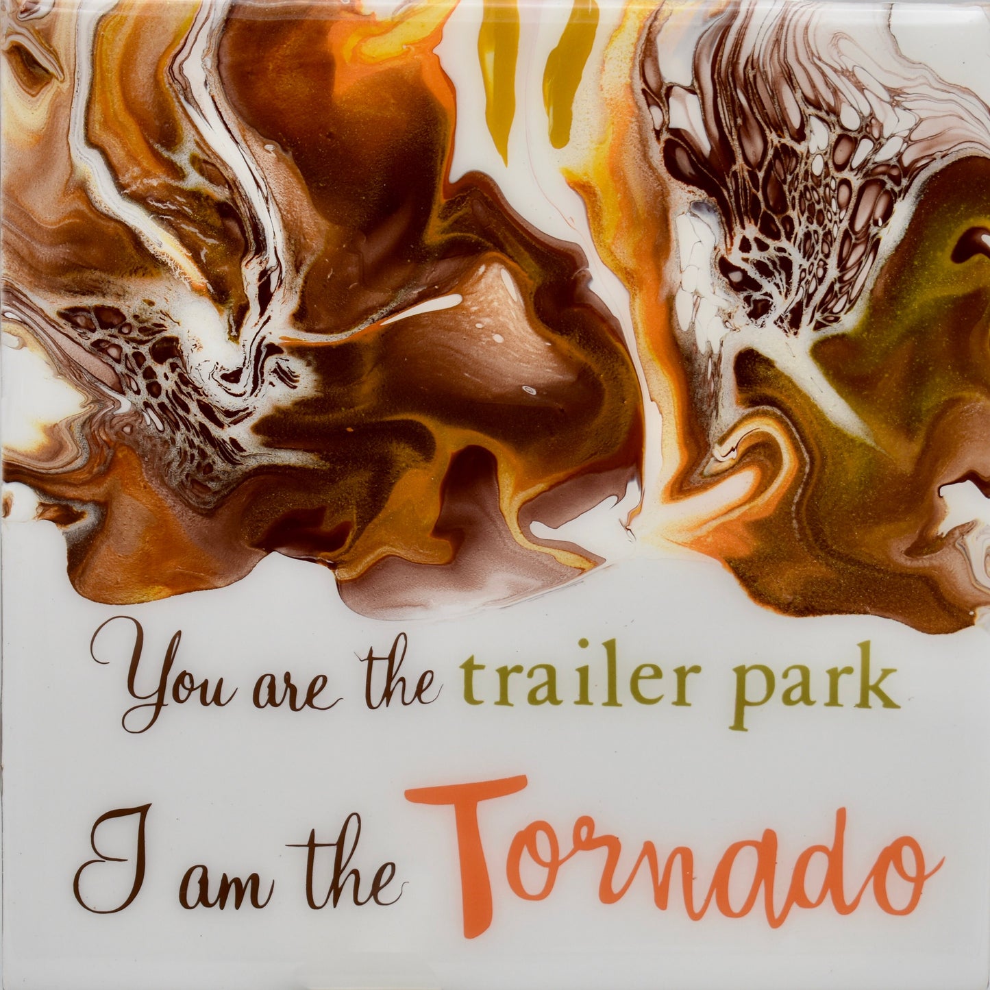 "I am the Tornado" Beth Dutton Coaster Set
