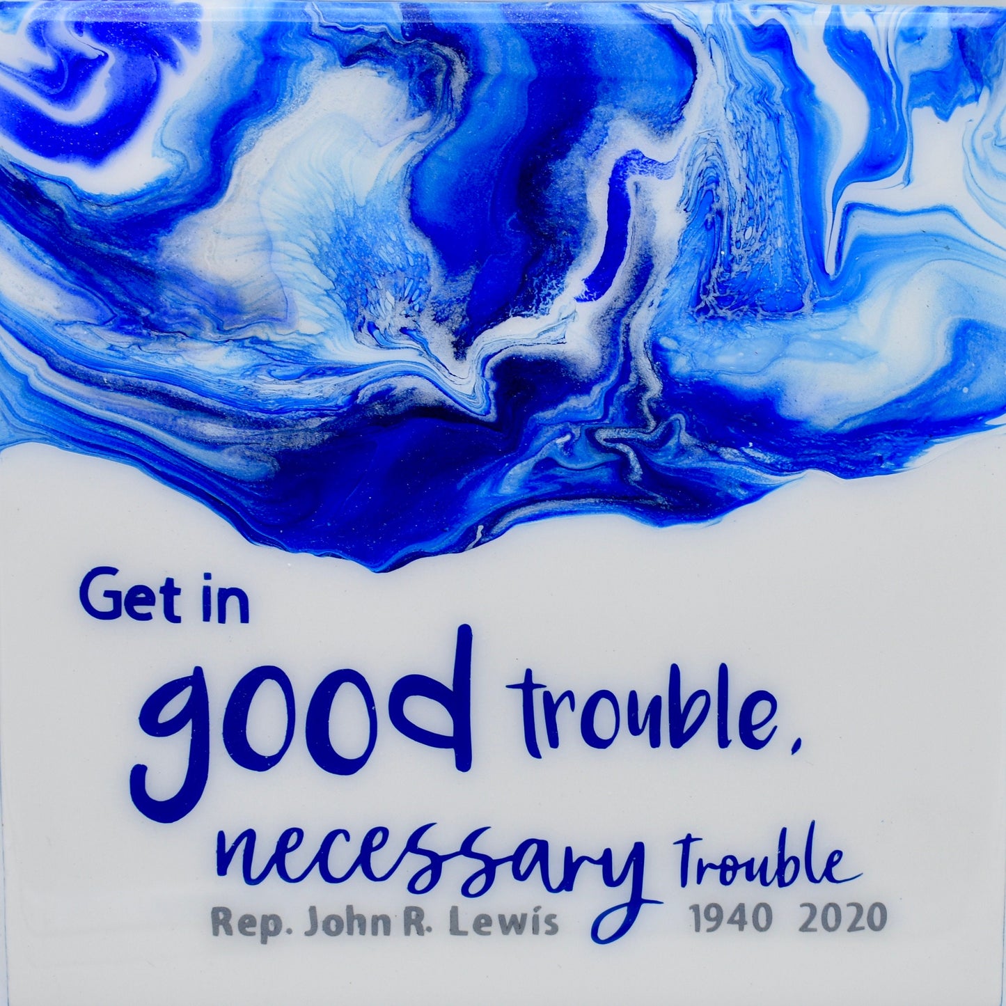 John Lewis "Good Trouble" Coaster Set