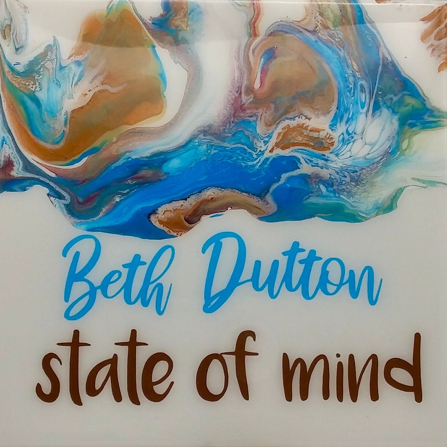 Beth Dutton State of Mind Coasters