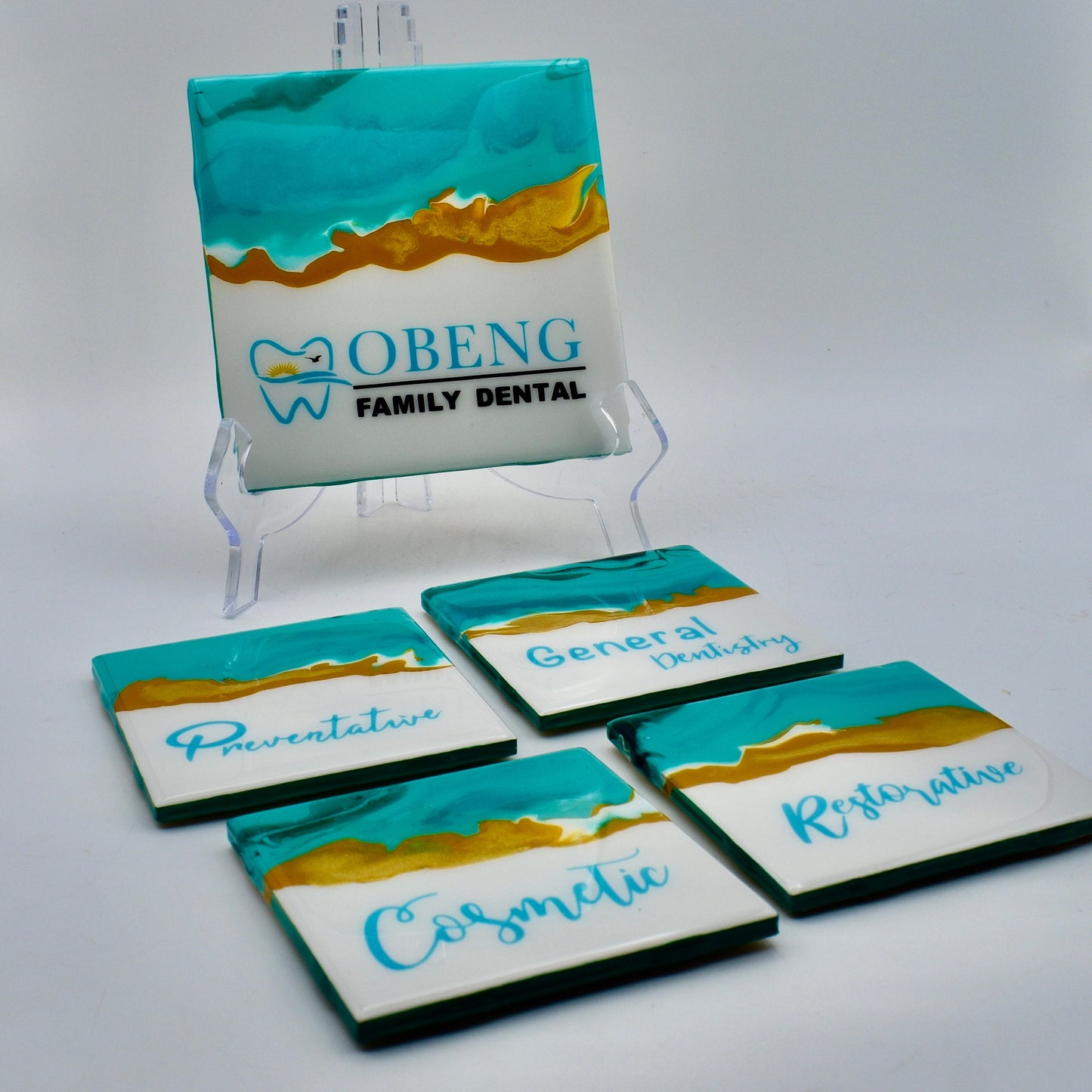 Personalized Corporate Gifts - Corporate Gift Coasters - Custom Corporate Gift – Branded Corporate Gifts - Home/Office Drink Coasters