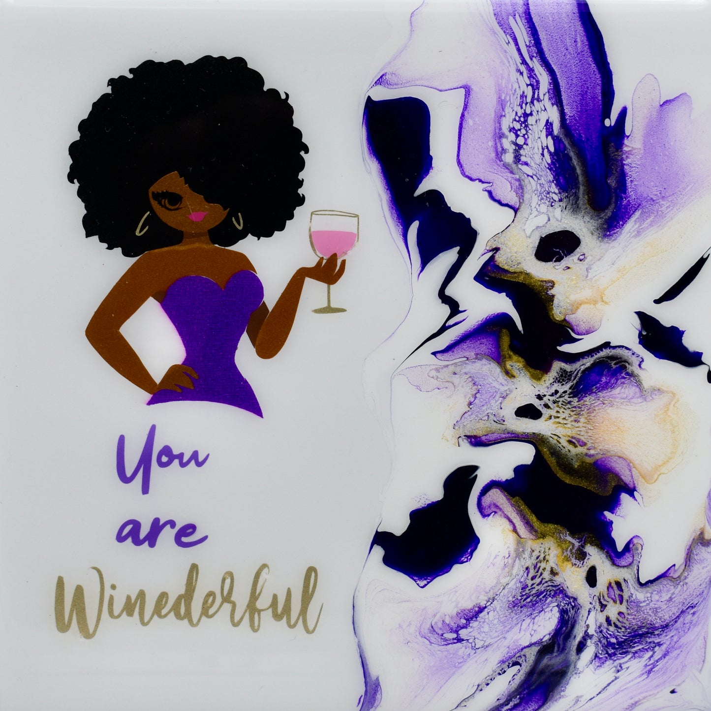 "You are Winederful" Coasters • Valentine’s Day Gift