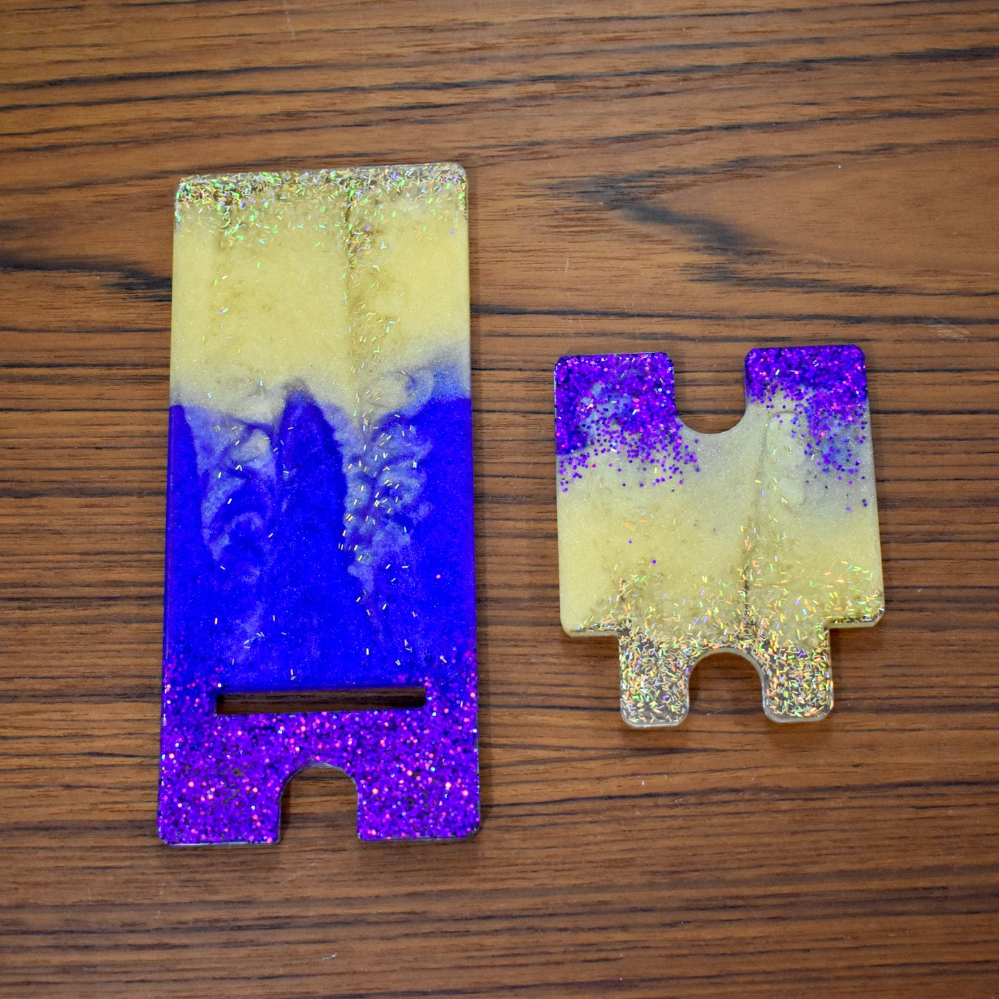 Purple Gold Cell Phone Stand-Phone Dock
