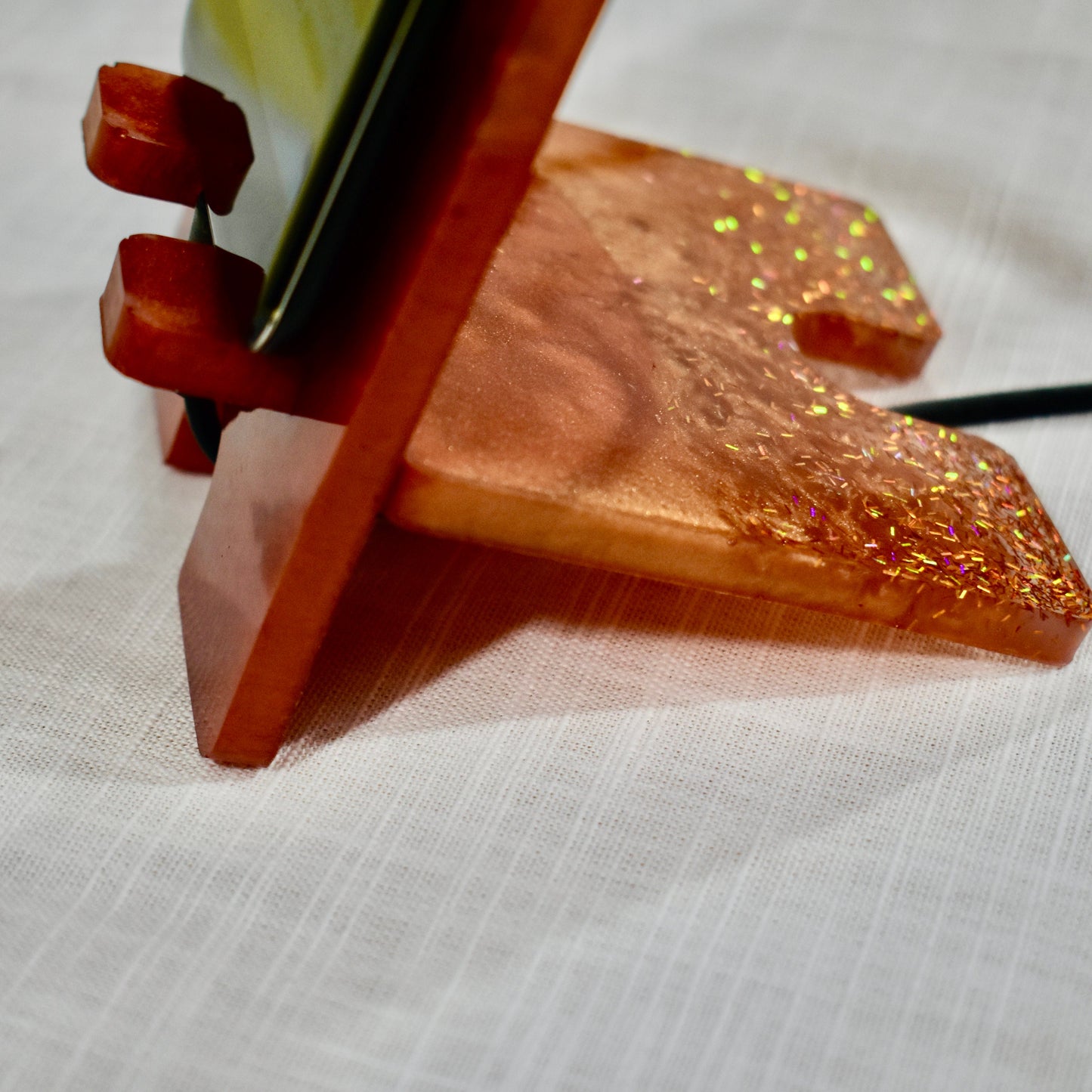 Custom Cell Phone Stand/Holder – Copper Phone Stand