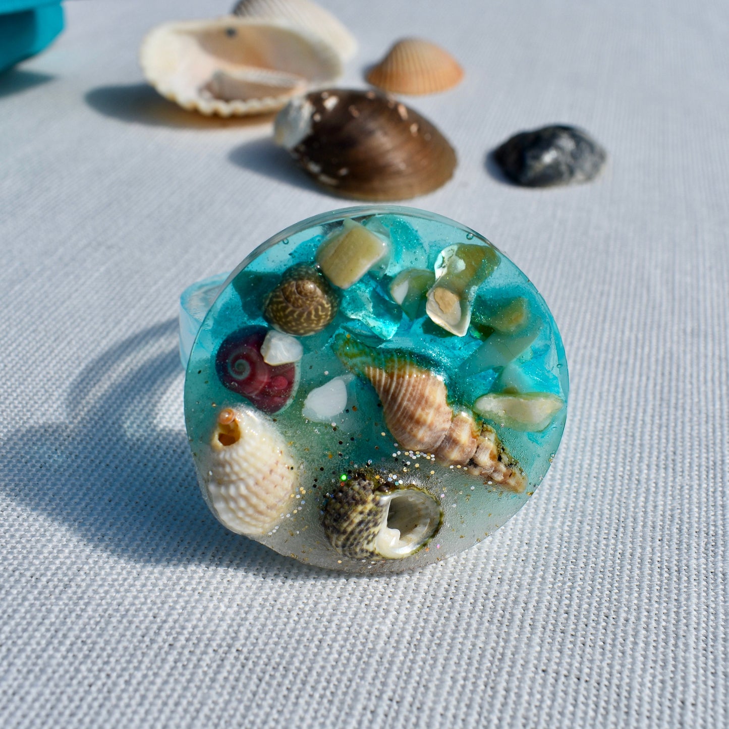 Beach/Seashell Themed Napkin Rings