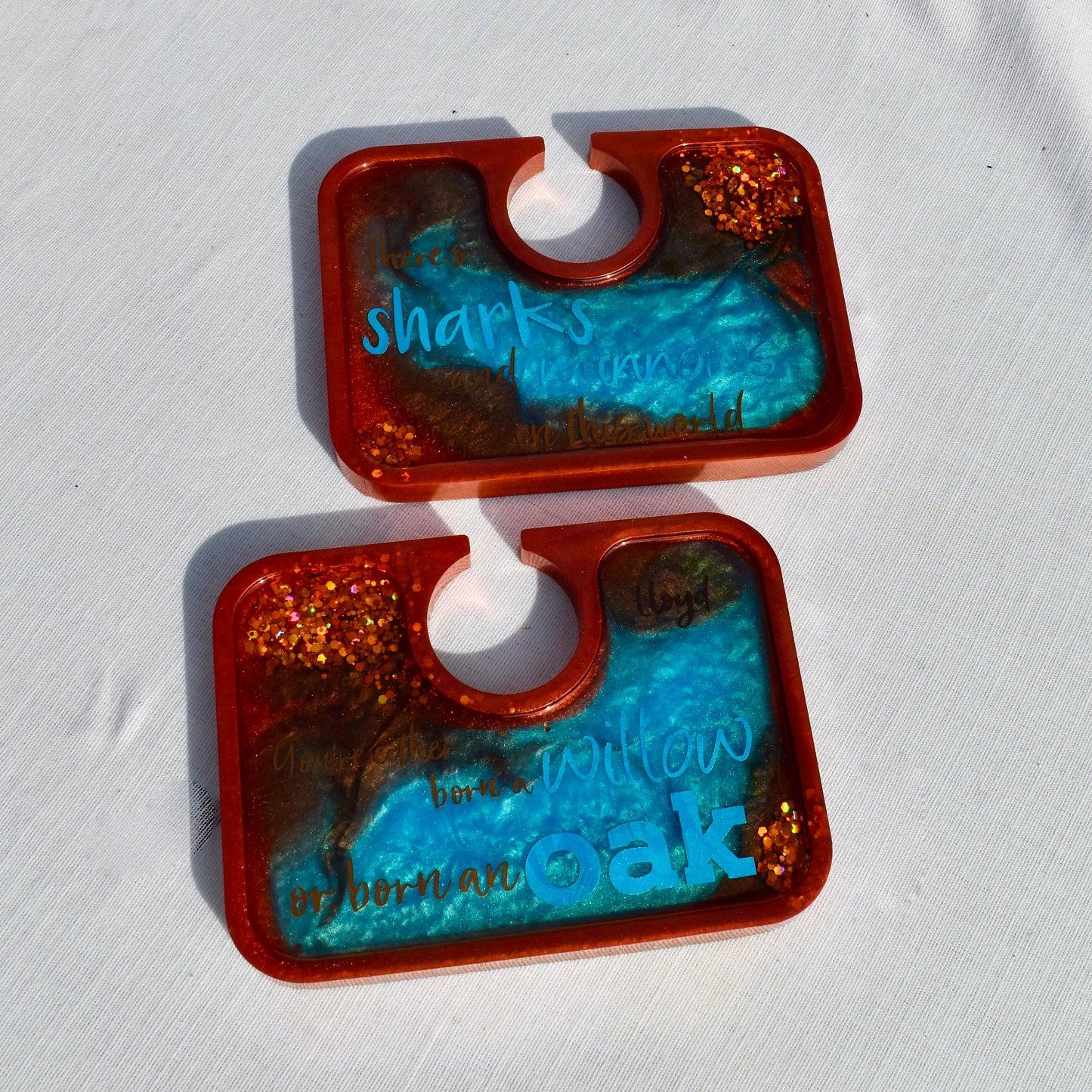 Fun Yellowstone Quotes Snack Tray Set