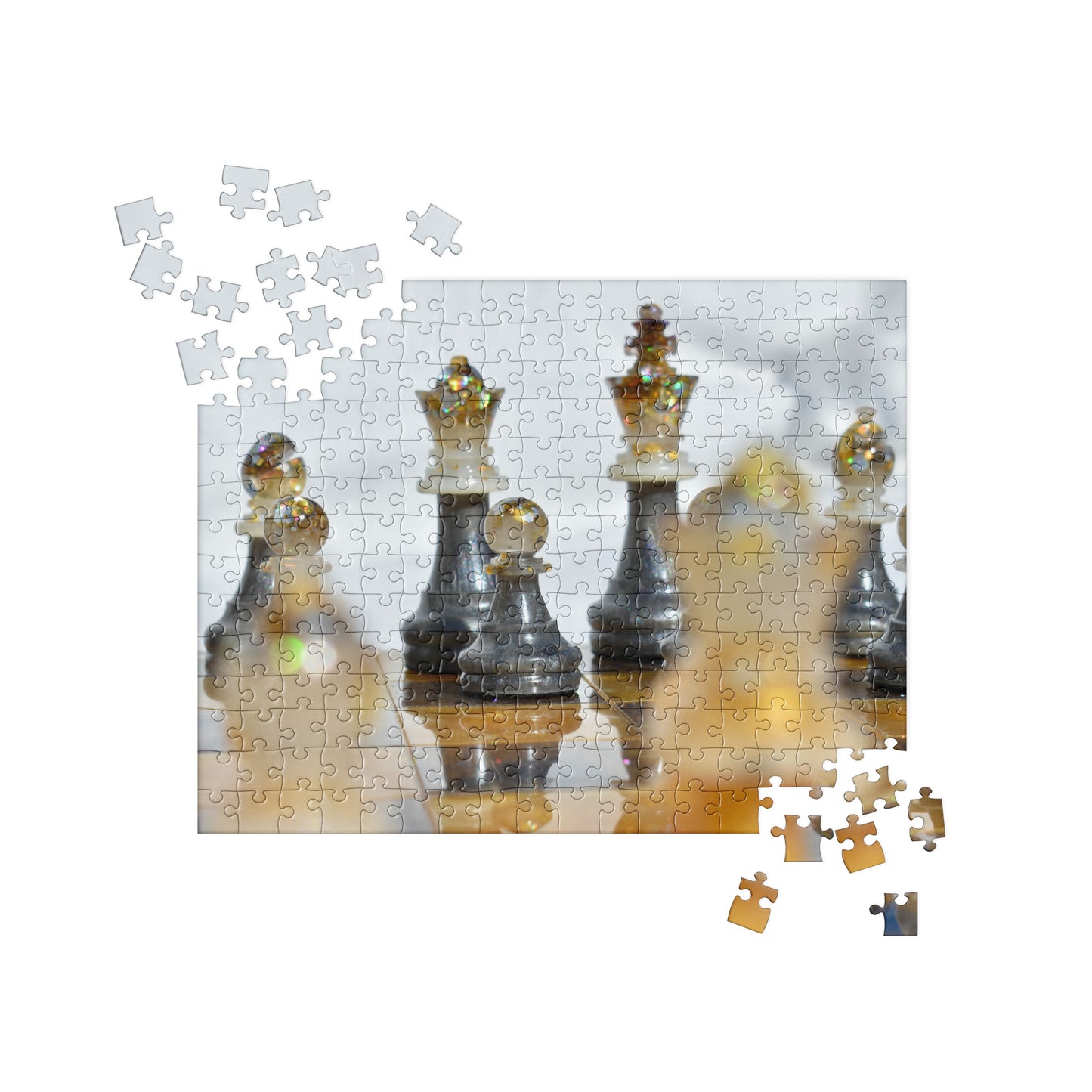 252 Piece Chess Jigsaw Puzzle • Chess Lover Puzzle • Chess Lover Gift